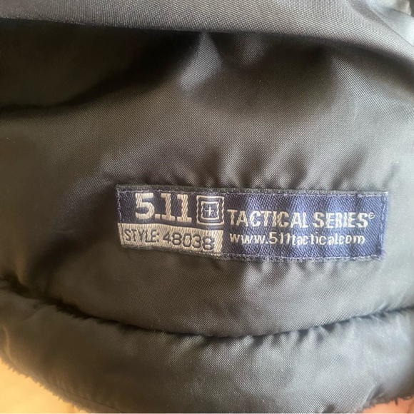5.11 tactical fleece jacket, men’s size Large, black - Picture 4 of 4
